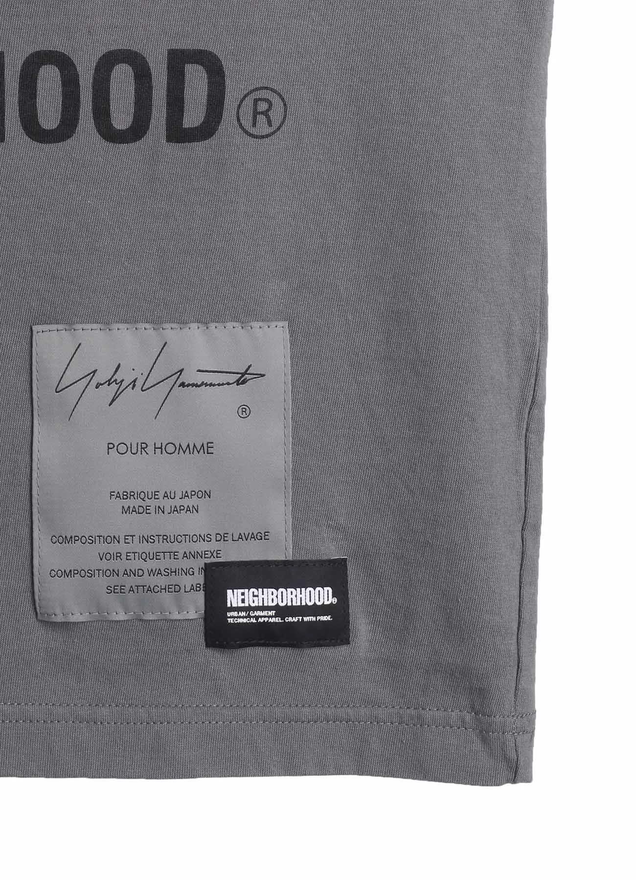 Yohji Yamamoto x NEIGHBORHOOD TEE SS-2　